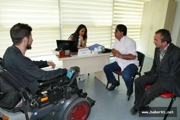 Trabzon'da engellilerin engelleri kaldırılıyor