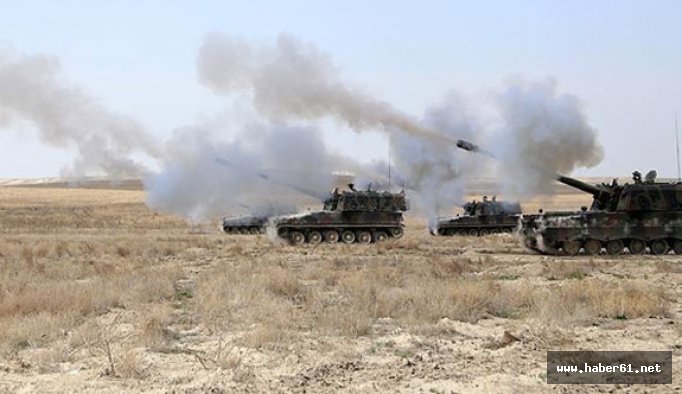 Hatay'a 17 top mermisi düştü