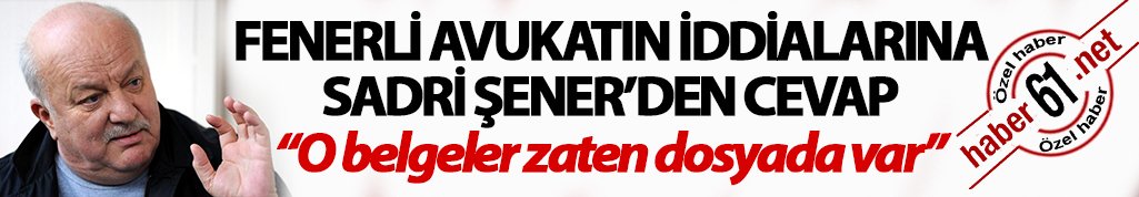 Şener'den avukat Işık'a tokat gibi cevap