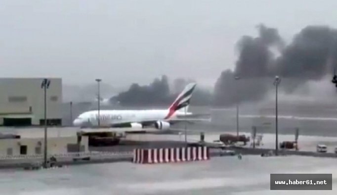 Uçak alev aldı 5 Türk yolcu var
