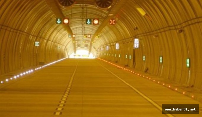 Trabzon'da o tünele dikkat!