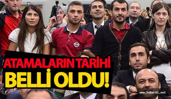 Öğretmen atamaları başlıyor!