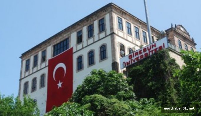 Giresun Üniversitesi'nde 21 personel açığa alındı