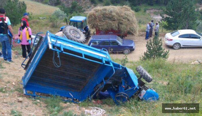 Gümüşhane'de acı kaza: 1 ölü