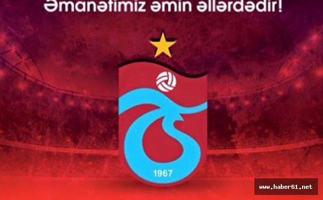 Azerbaycan'dan Trabzonspor'a teşekkür