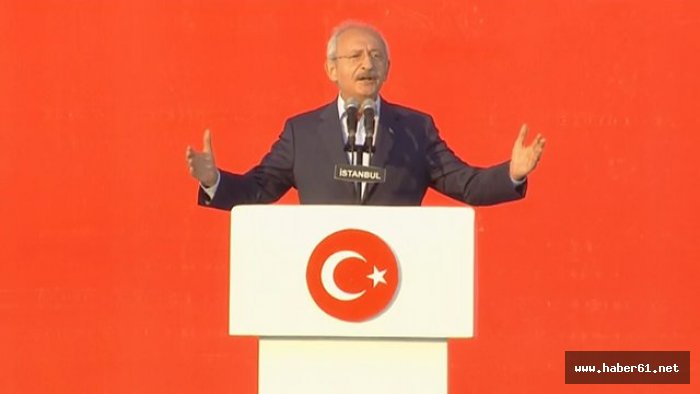Kılıçdaroğlu'ndan Yenikapı'da Tarihi Konuşma: Cumhuriyet ve 12 Madde Vurgusu