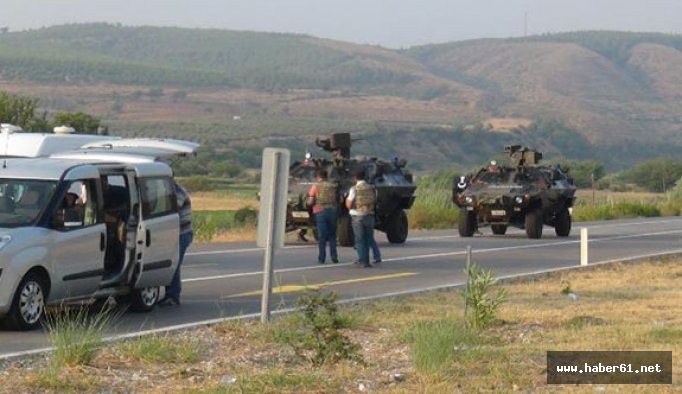 Polis aracına bombalı sladırı