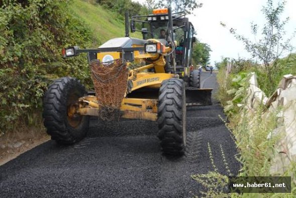 Ortahisar'da asfalt çalışmaları hız kazandı