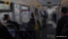 Belediye otobüsünde sapık skandalı!