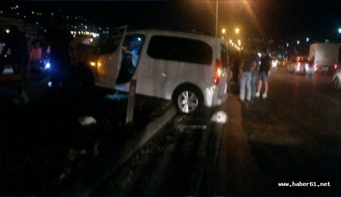 Trabzon'da Kaza: yaralılar var