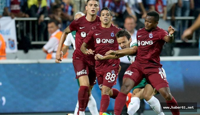 Trabzonspor'dan tatsız prova