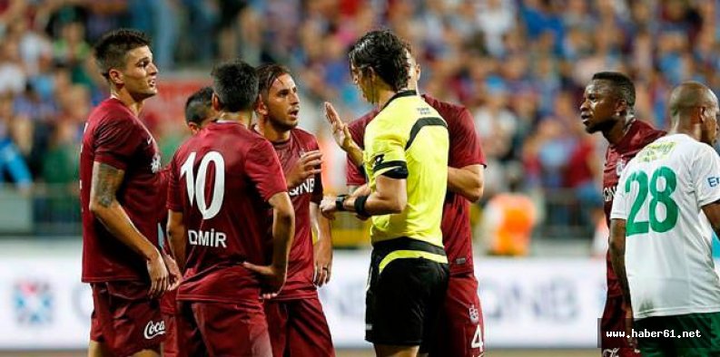 Hakemlerin Trabzonspor mesaisi erken başladı