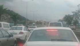 Trabzon'da trafik çilesi