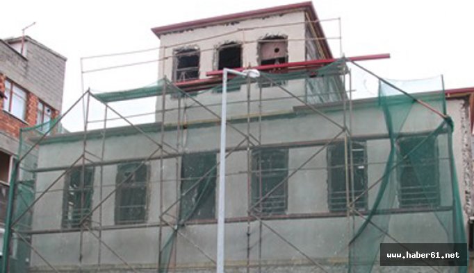 Trabzon'da Taşkın Konağı restore ediliyor