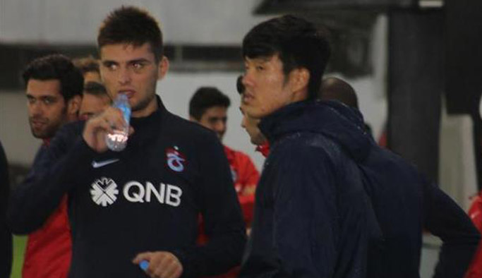 Hyun Jun Suk Trabzonspor antrenmanında!