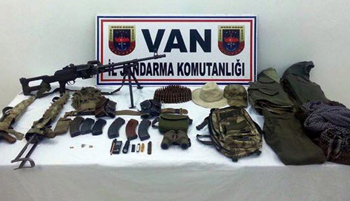 PKK muhimmatları yakalandı