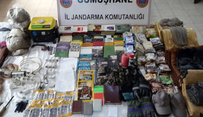 Karadeniz'de PKK deposu bulundu!