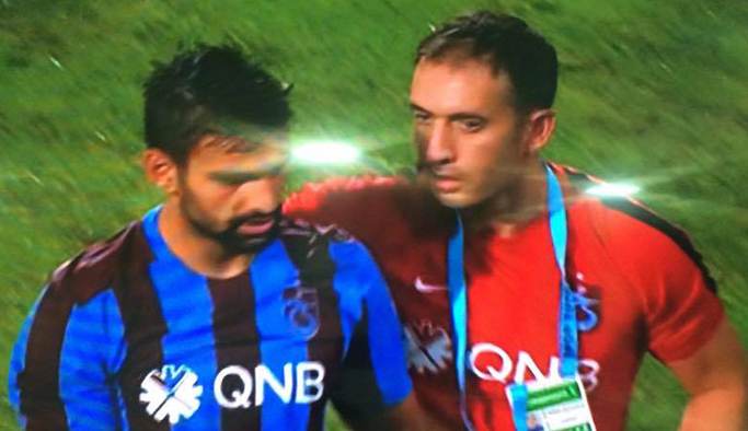 Trabzonspor'da Muhammet Demir korkuttu