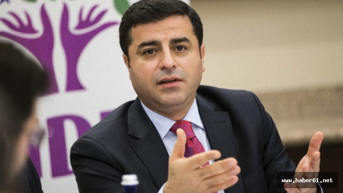 Demirtaş’a Cumhurbaşkanına Hakaret Suçlamasıyla Hapis Talebi