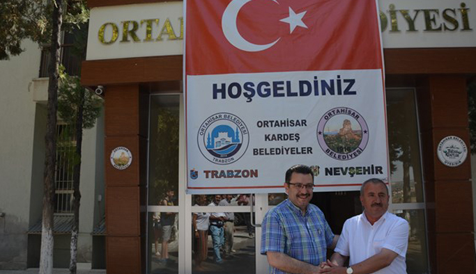 Ortahisar Belediyeleri kardeş oldu