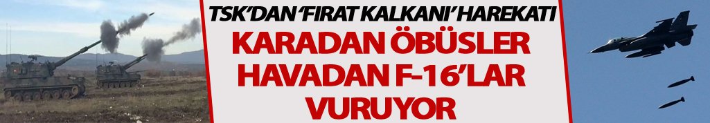 TSK'dan Suriye'ye askeri harekat