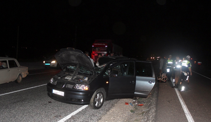 Gurbetçi aile kaza yaptı: Aynı aileden 1 ölü, 4 yaralı