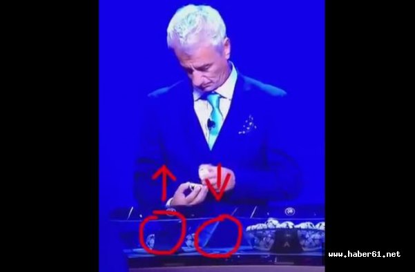 Şampiyonlar Ligi kurasında hile iddiası!