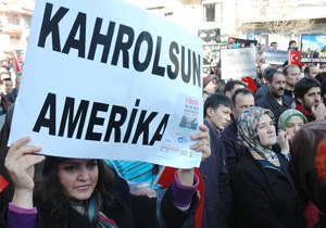 İstanbul'da İsrail'e öfke