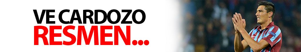 Ve Cardozo resmen gidiyor...