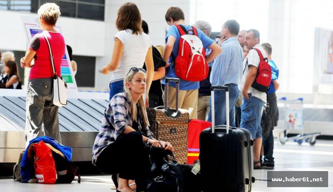 Turizmde yine düşüş