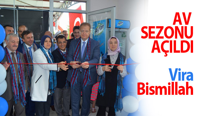 Balık avı sezonu Çarşıbaşı’nda törenle açıldı