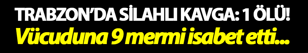 Değirmedere'de hurdacı kavgada 1 kişi öldü bir kişi yaralandı