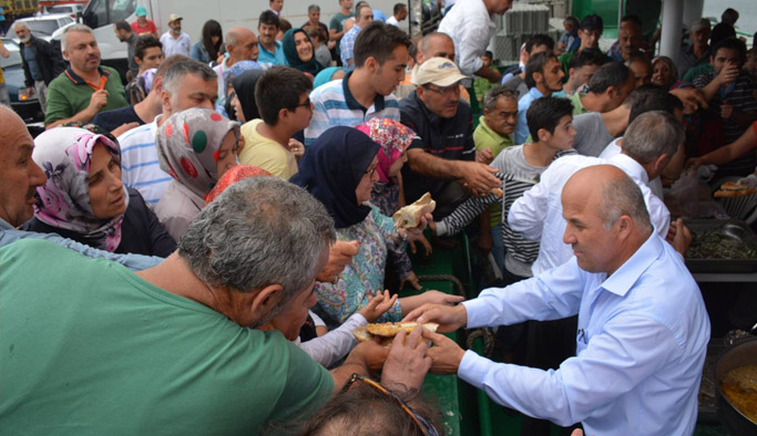 Görele'de balık şenliği