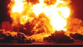 Polis lojmanına roketatarla saldırdılar