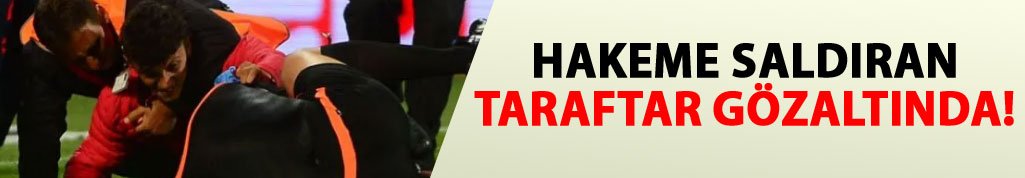 Maç erteleten taraftar gözaltında!