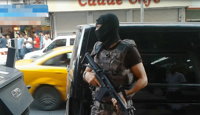 İstanbul'da korkutan anlar