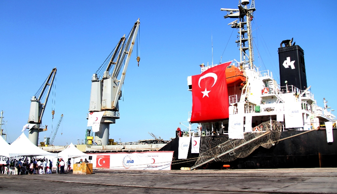 Afrika ülkelerine Türkiye’den 11 ton yardım