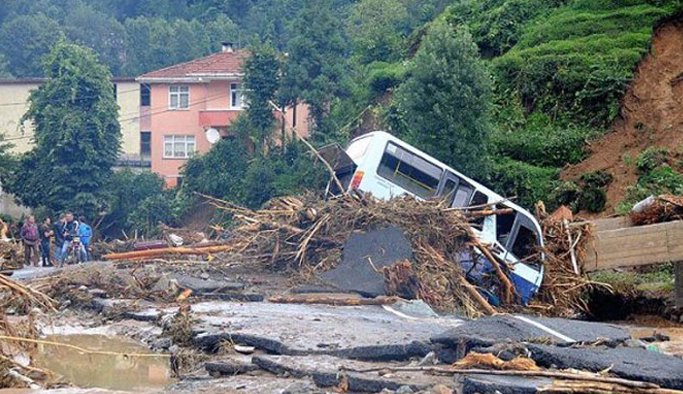 Doğu ve Orta Karadeniz'de sel ve heyelanların 15 yıllık bilançosu