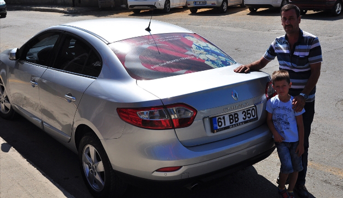 Trabzon'da şehit oğlunun anısını böyle yaşatıyor