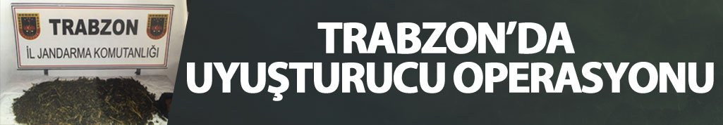 Akçaabat'da 6 kilo esrar yakalandı