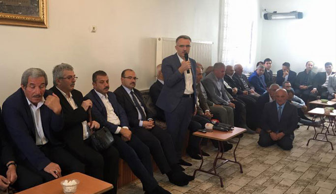 Maliye Bakanı Ağbal memleketi Bayburt'ta