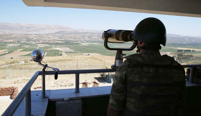 Suriye sınırında askere büyük sürpriz