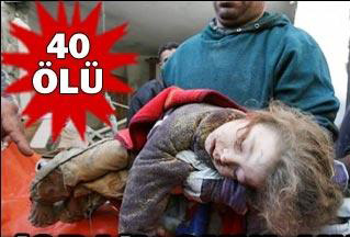 İsrail okul vurdu: 40 ölü