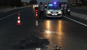 Üzerinden 4 otomobil, 1 otobüs geçti