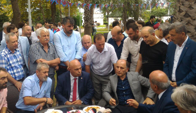 Trabzonspor'da bayramlaşma töreni yapıldı