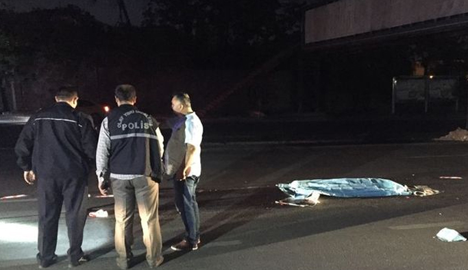 Cadde üzerinde parçalanmış ceset bulundu