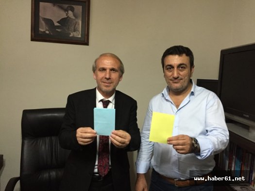 Adayların renkleri belirlendi