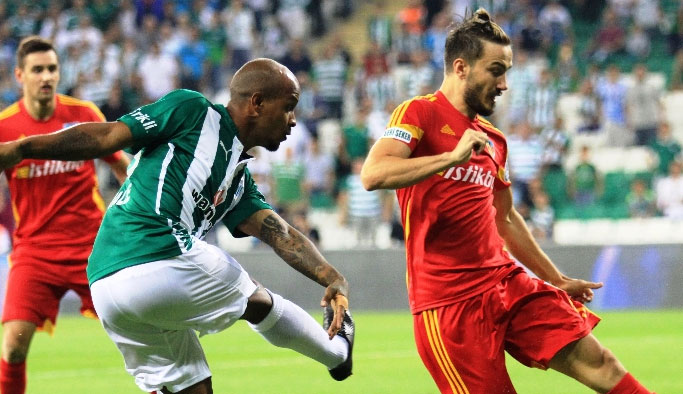 Bursaspor sahasında kazandı