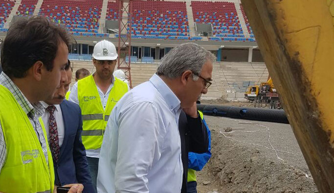 Akyazı Stadı'na inceleme