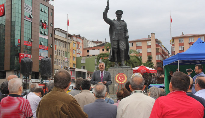 Atatürk'ün Rize'ye gelişinin yıldönümü unutulmadı